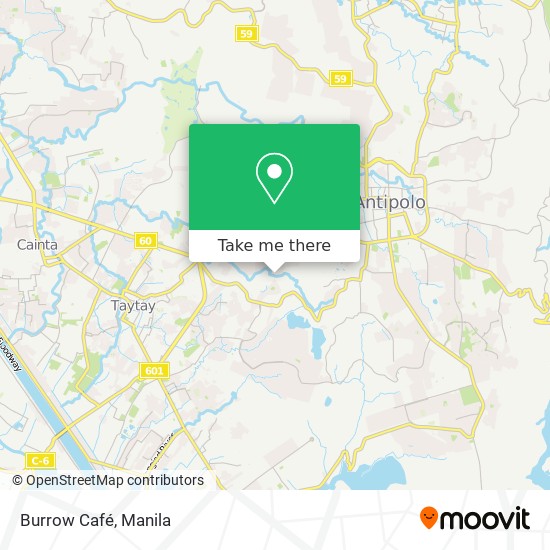 Burrow Café map