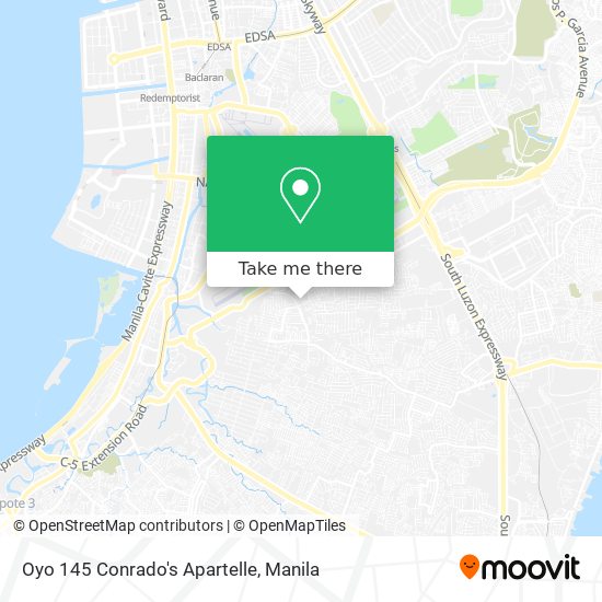 Oyo 145 Conrado's Apartelle map