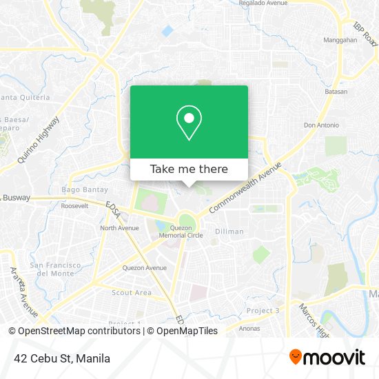 42 Cebu St map