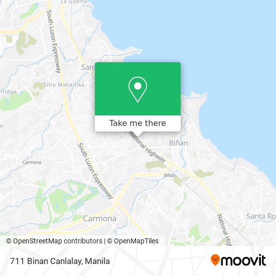 711 Binan Canlalay map