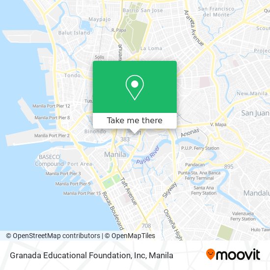 Granada Educational Foundation, Inc map