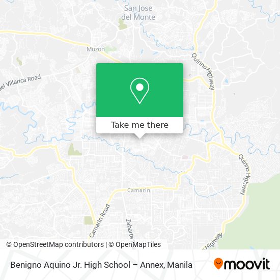 Benigno Aquino Jr. High School – Annex map