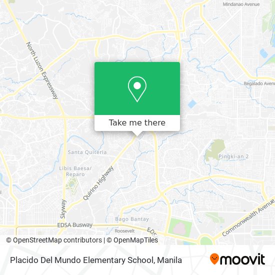 Placido Del Mundo Elementary School map