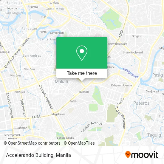 Accelerando Building map