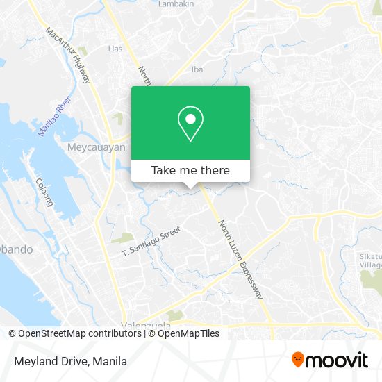 Meyland Drive map