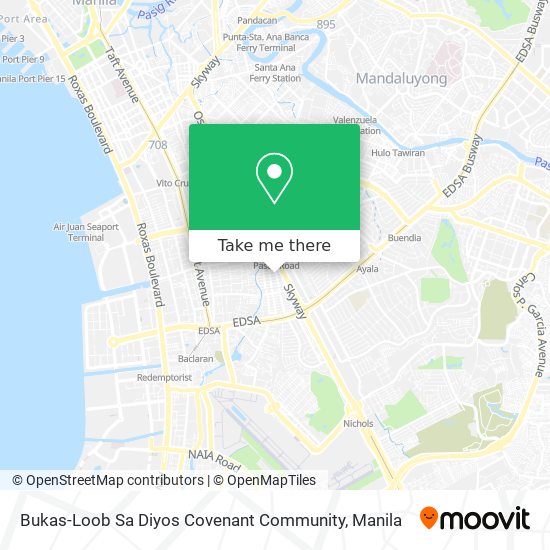 Bukas-Loob Sa Diyos Covenant Community map