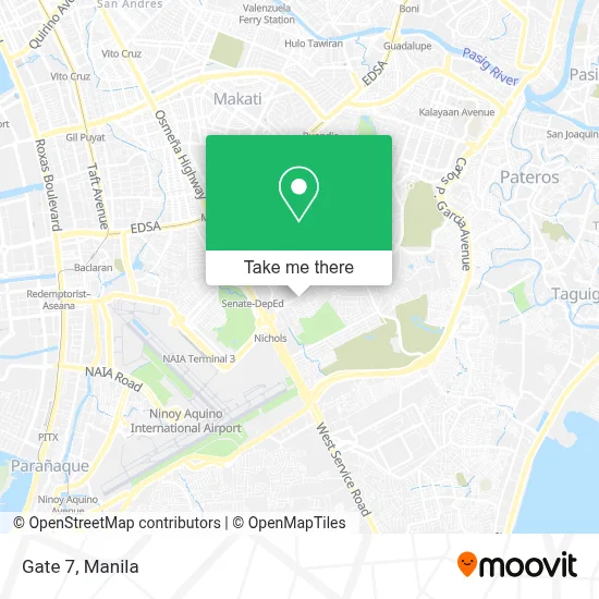 Gate 7 map