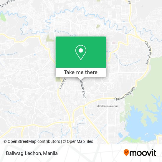 Baliwag Lechon map