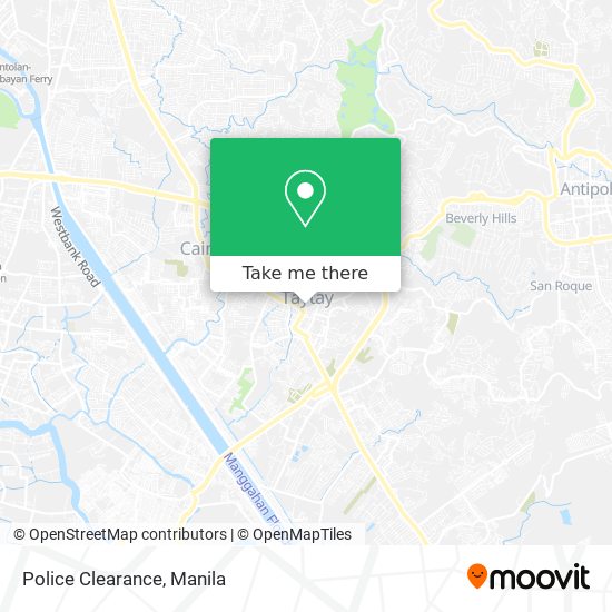 Police Clearance map