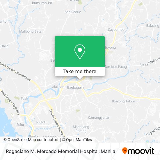 Rogaciano M. Mercado Memorial Hospital map