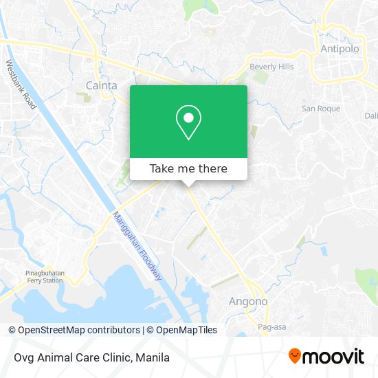 Ovg Animal Care Clinic map