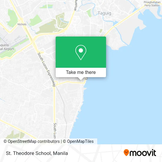 St. Theodore School map