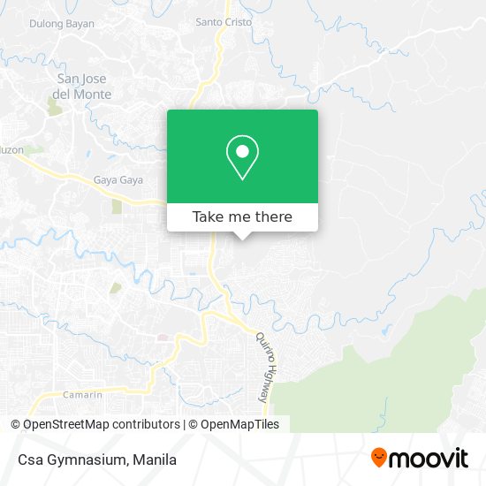 Csa Gymnasium map