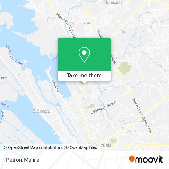 Petron map