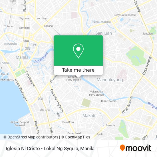Iglesia Ni Cristo - Lokal Ng Syquia map