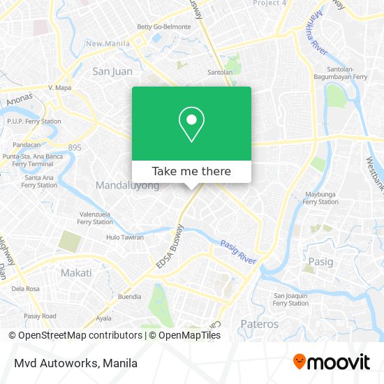 Mvd Autoworks map