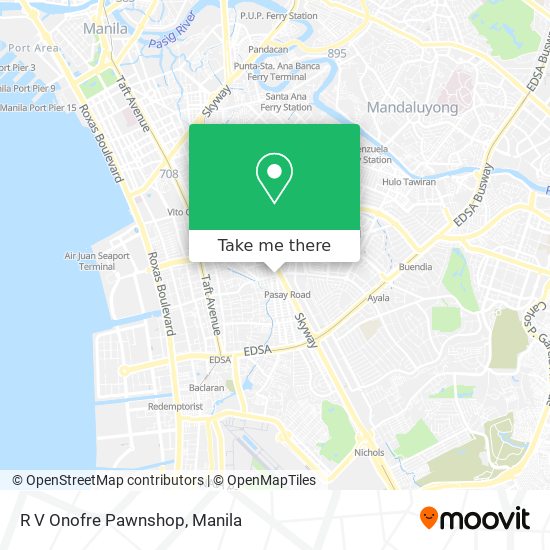 R V Onofre Pawnshop map