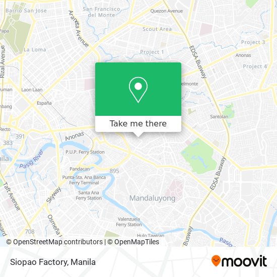 Siopao Factory map