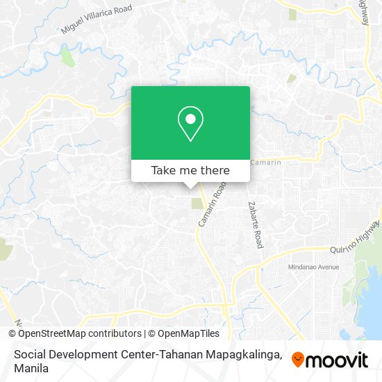 Social Development Center-Tahanan Mapagkalinga map