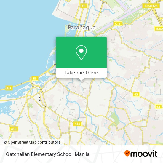 Gatchalian Elementary School map