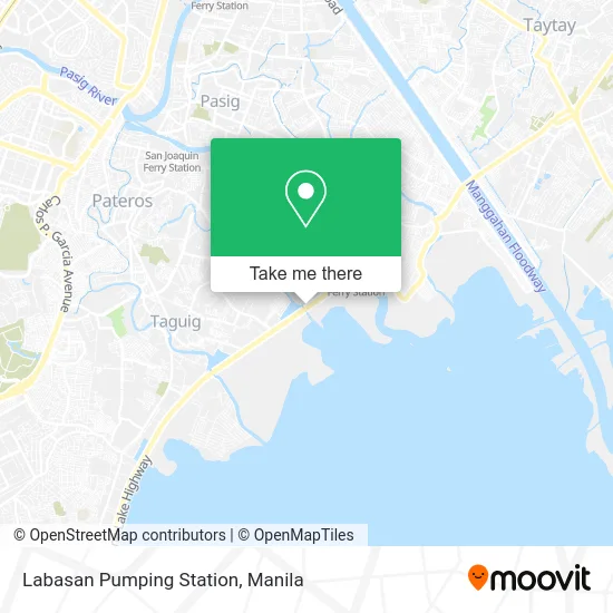 Labasan Pumping Station map