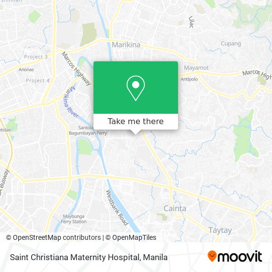 Saint Christiana Maternity Hospital map