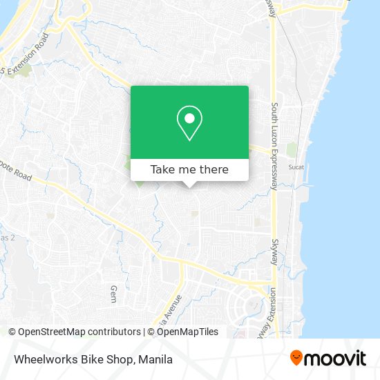 Wheelworks Bike Shop map