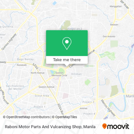 Raboni Motor Parts And Vulcanizing Shop map