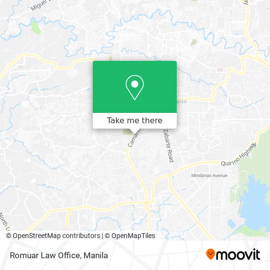 Romuar Law Office map