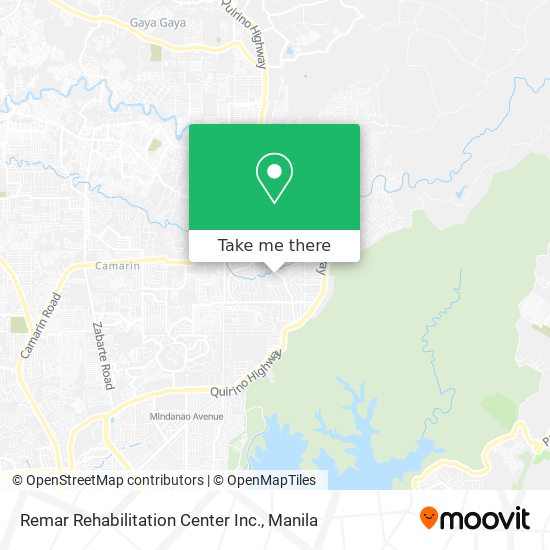 Remar Rehabilitation Center Inc. map