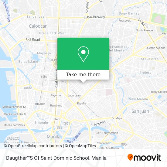 Daugther""S Of Saint Dominic School map