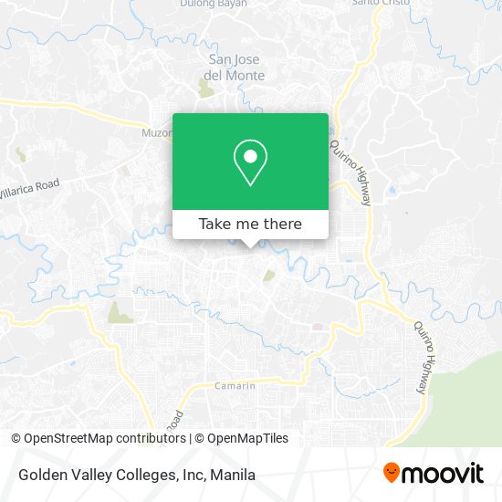 Golden Valley Colleges, Inc map