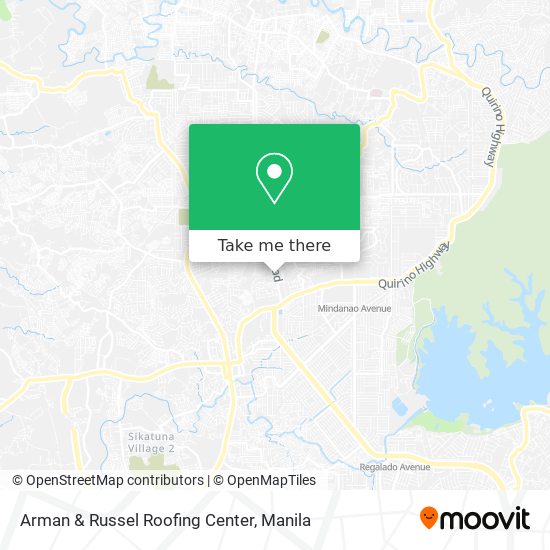 Arman & Russel Roofing Center map