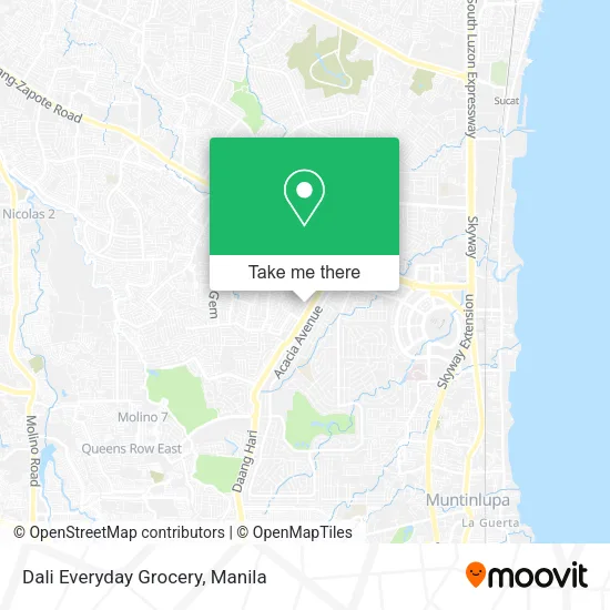 Dali Everyday Grocery map