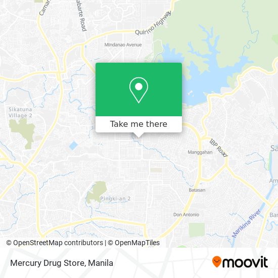 Mercury Drug Store map