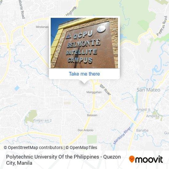 Polytechnic University Of the Philippines - Quezon City map