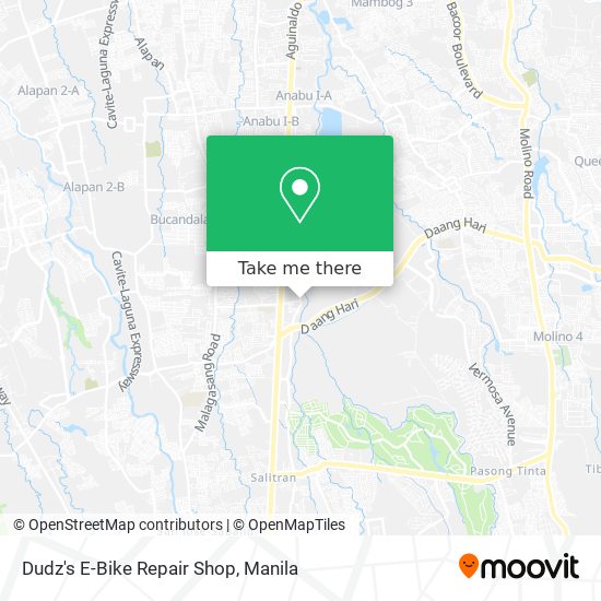 Dudz's E-Bike Repair Shop map