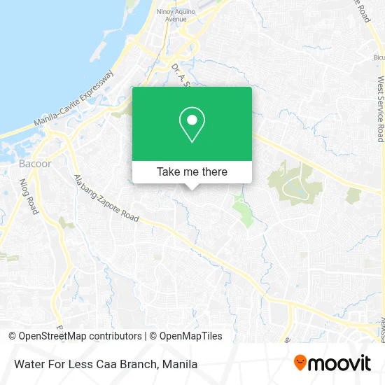 Water For Less Caa Branch map