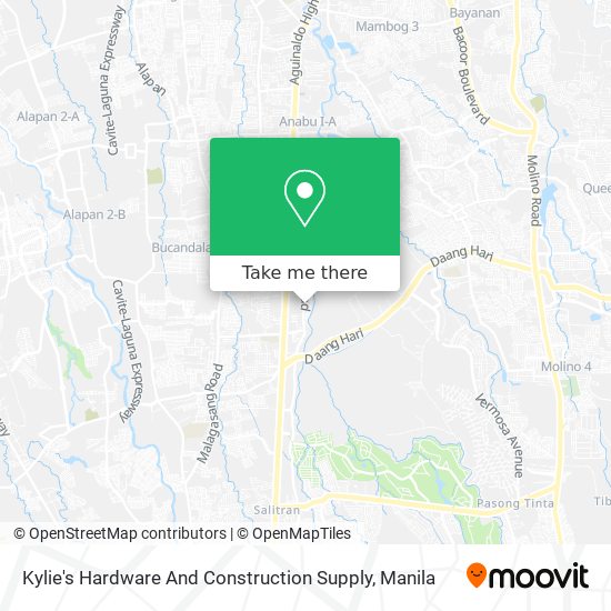 Kylie's Hardware And Construction Supply map