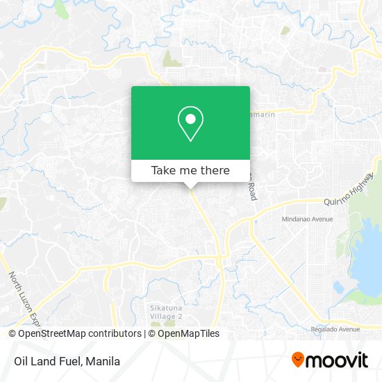 Oil Land Fuel map