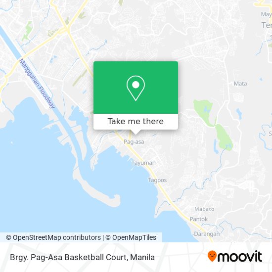 Brgy. Pag-Asa Basketball Court map