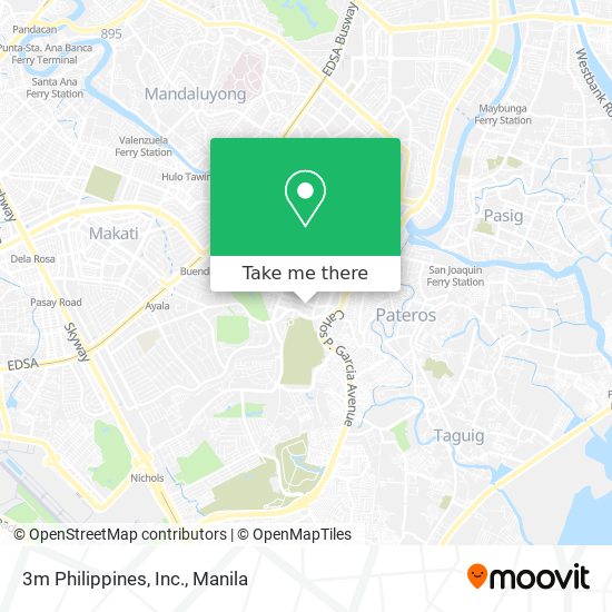 3m Philippines, Inc. map