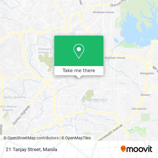 21 Tanjay Street map