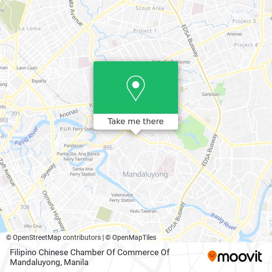 Filipino Chinese Chamber Of Commerce Of Mandaluyong map