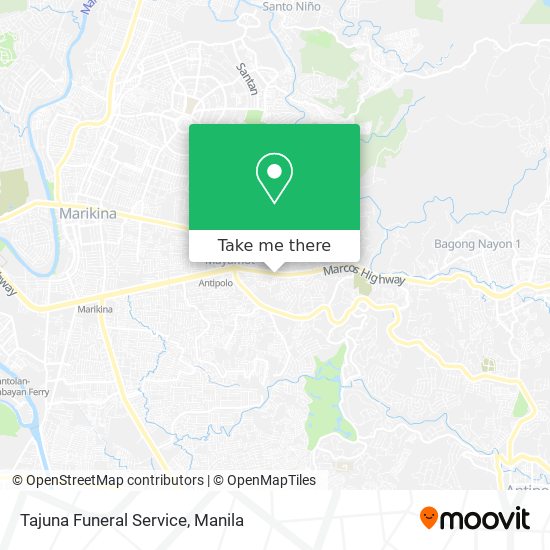 Tajuna Funeral Service map