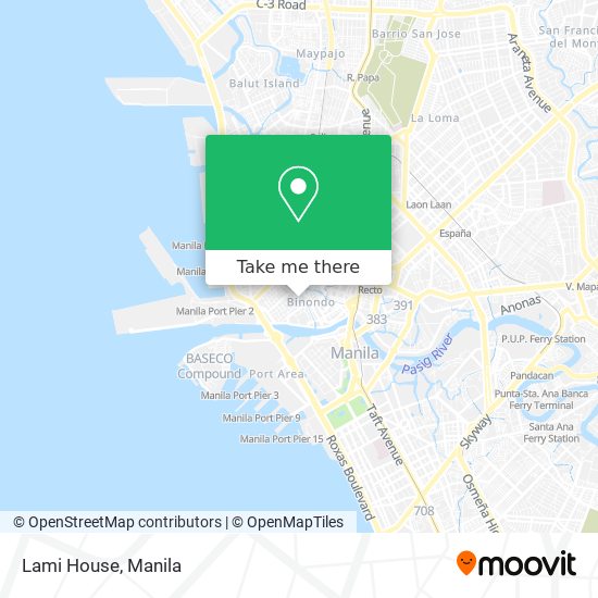 Lami House map