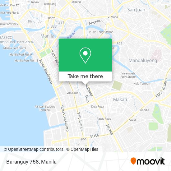 Barangay 758 map