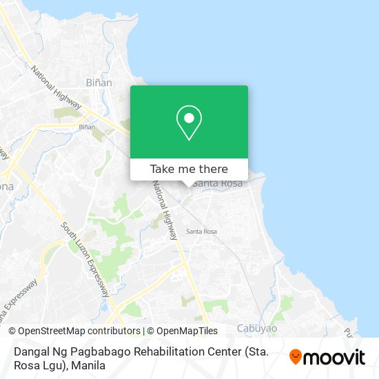 Dangal Ng Pagbabago Rehabilitation Center (Sta. Rosa Lgu) map