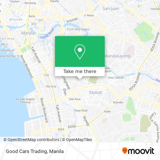 Good Cars Trading map