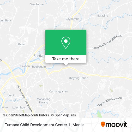 Tumana Child Development Center-1 map